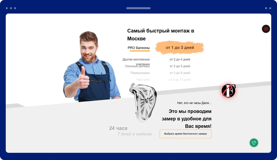Комплексный маркетинг для компании ProБалконы: ремонт, отделка, остекление балконов